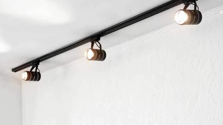 home office track light