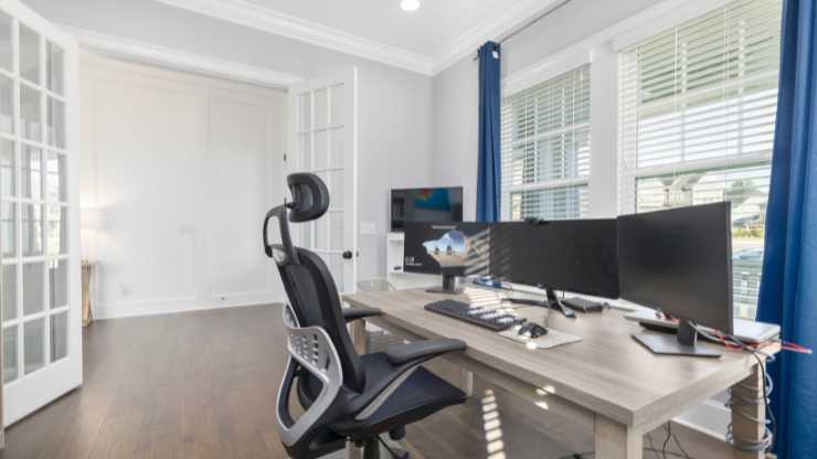 home office setup chair