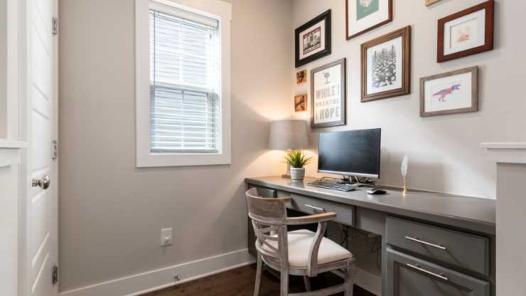 file cabinet in a home office