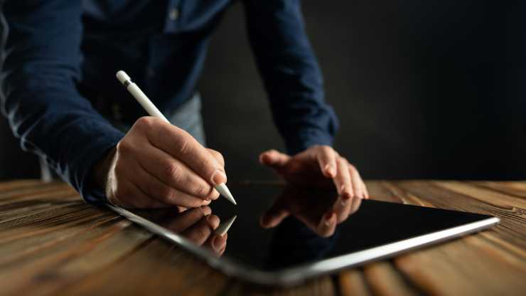 smart pen and tablet